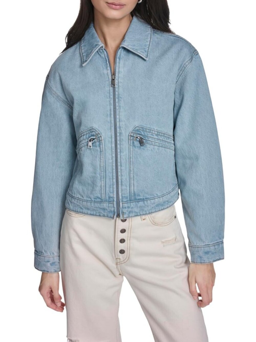 Stylish Women's Cotton Utility Jacket - Versatile, Comfortable, Perfect for